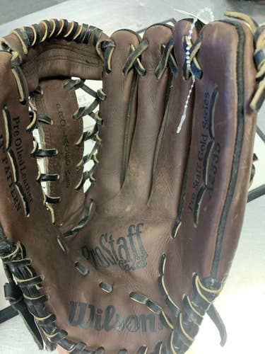 Brown Adult Outfield 13" Pro staff gold Baseball Glove