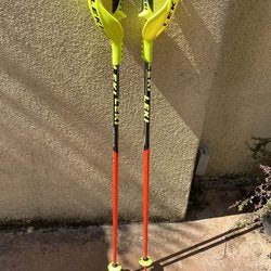 Used 44in (110cm) Racing World Cup Lite SL Ski Poles