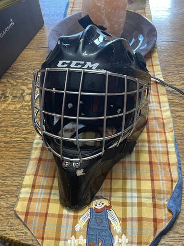 Black Used CCM  9000 Goalie Mask