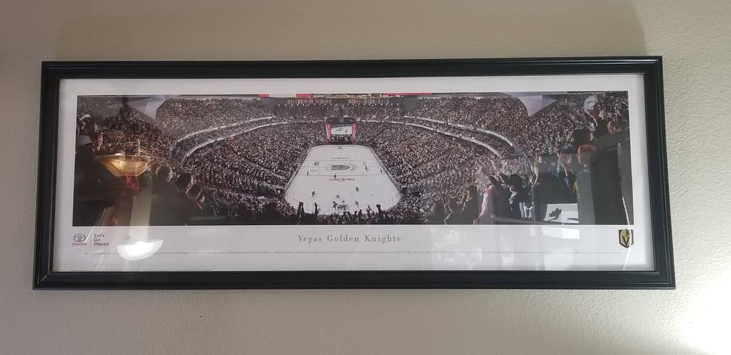 Vegas Golden Knights First Inaugural Game Poster! NO FRAME INCLUDED  - New - VERY RARE