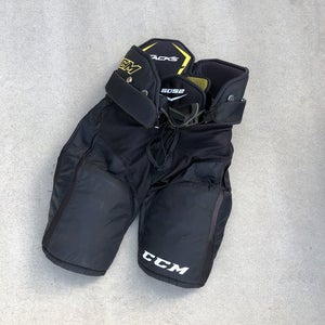 Black Junior XL CCM  Tacks 6052 Hockey Pants