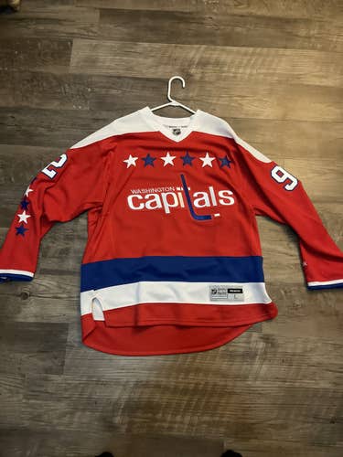 Men’s Reebok Washington Capitals Jersey Evgeny Kuznetsov Adult Size Large