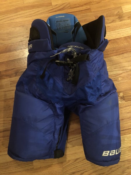 Blue Senior XLT Bauer Nexus 1000 Hockey Pants