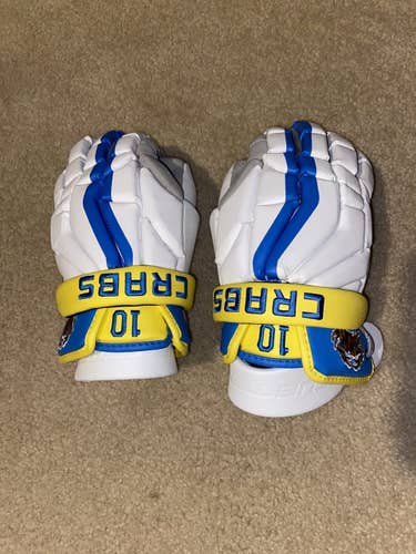 White New True 12" Goalie Gloves