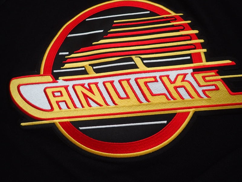 Vancouver Canucks Fanatics Branded Black Vintage Collection Line