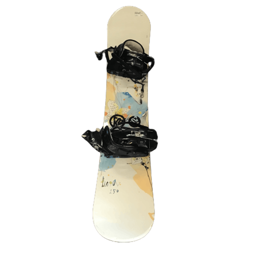 K2 Lunar 150 Cm Snowboard Womens Combo