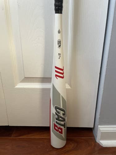 Used Kid Pitch (9YO-13YO) USSSA Certified Marucci Alloy CAT 8 Bat (-8) 21 oz 29"