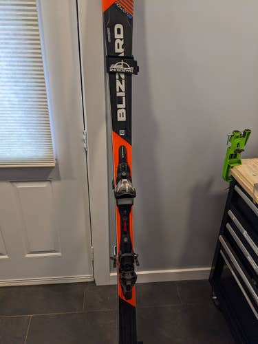 Used Blizzard Power S8 Carving / "Cheater GS" skis, 181cm