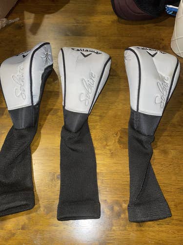 Callaway Solaire Head Cover Set - 3 Woods and 2 Hybrid