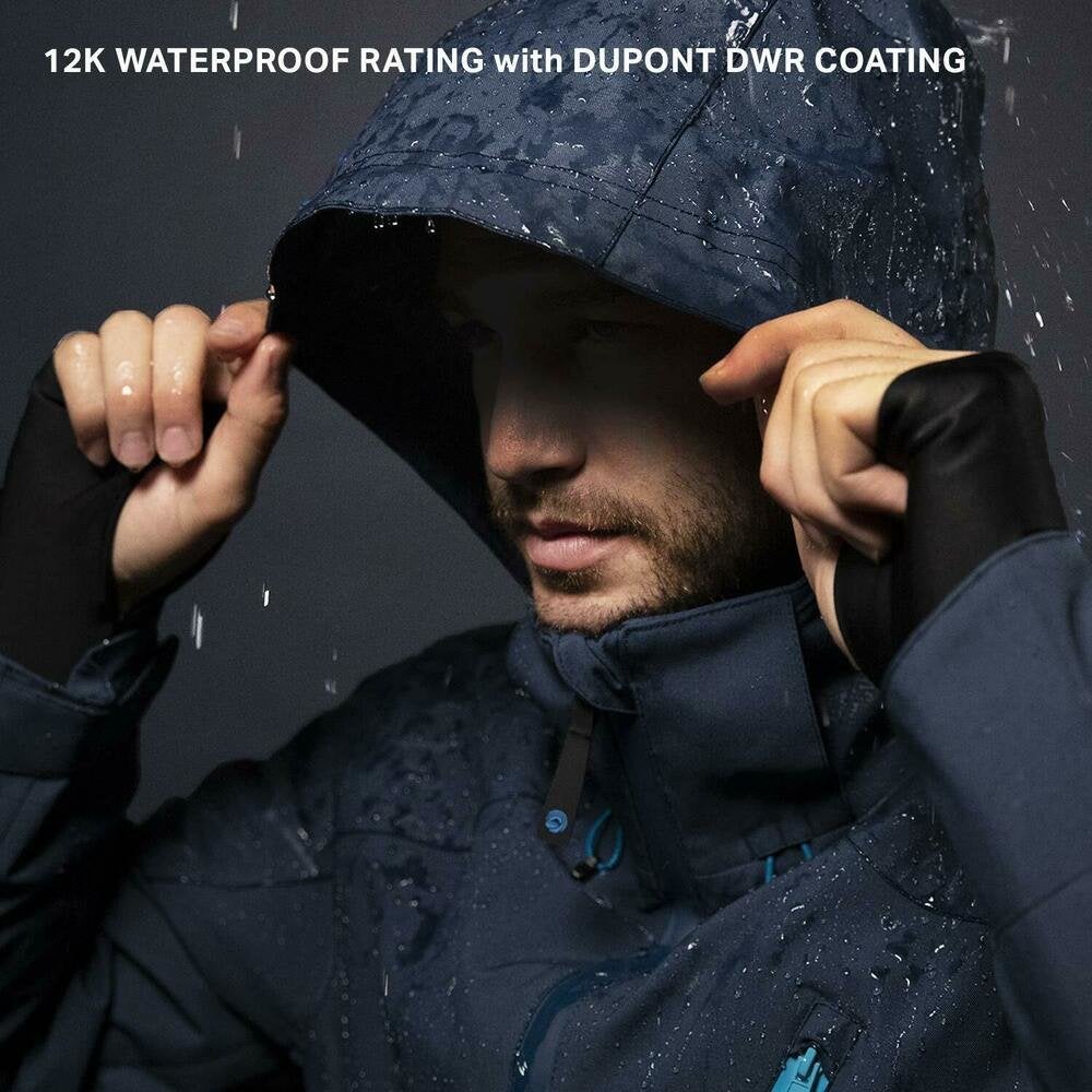 Insulated Waterproof & Windproof Snow Jacket Wildhorn Dover Premium Mens Ski Jacket Designed in USA 
