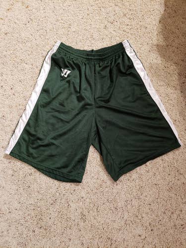 Green Adult Men's Used Large Warrior Shorts