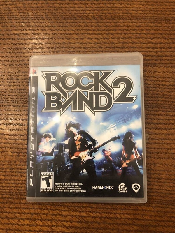 Rock Band 2 PS3 (Sony PlayStation 3, 2008) - Complete