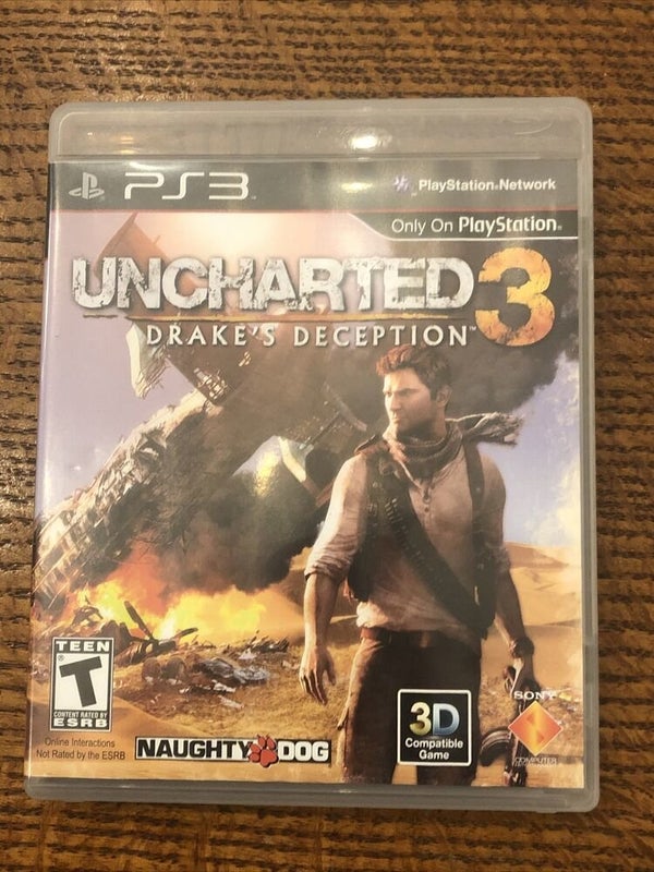 PS3 Uncharted 3 Drake's Deception (Sony Playstation 3) - Complete