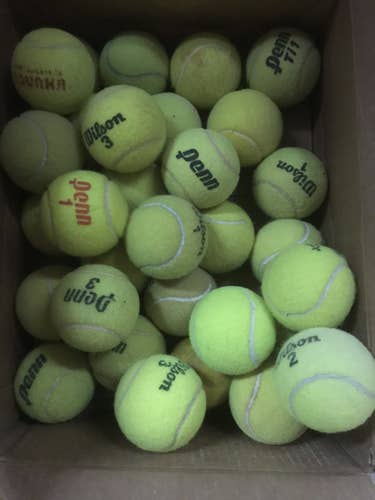 20 Used Penn Tennis Balls