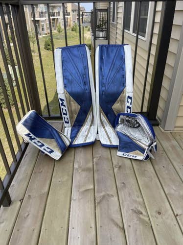34" CCM Regular Premier II Pro Goalie Full Set Pro Stock