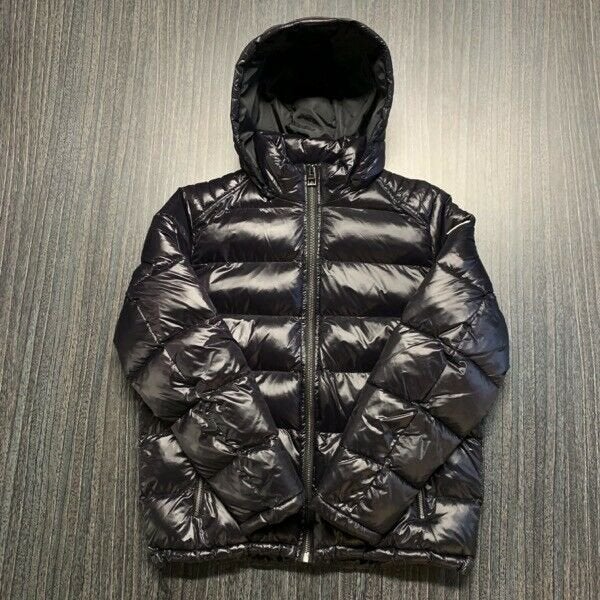 guess bubble jacket black