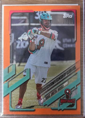 Topps PLL Brad Smith Orange Parallel /10