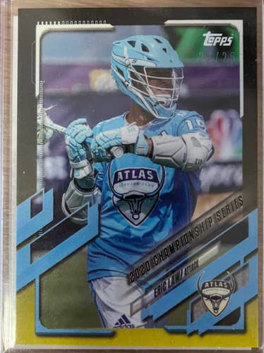 Topps PLL Eric Law Black & Yellow Parallel /25