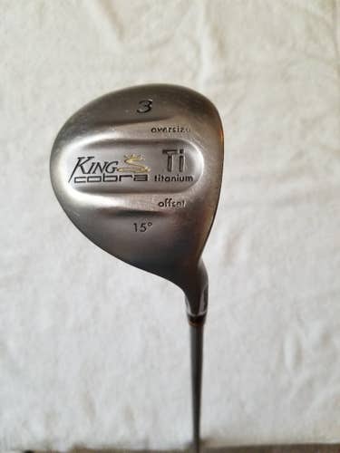 Used Men's Cobra Right Handed M Speed Offset Fairway Wood Regular Flex 3 Wood