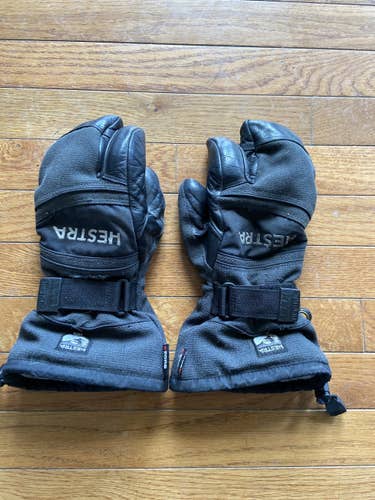 Black Adult Unisex Used Medium/Large Hestra