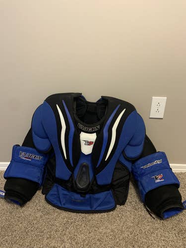 Used Large Vaughn Goalie Chest Protector