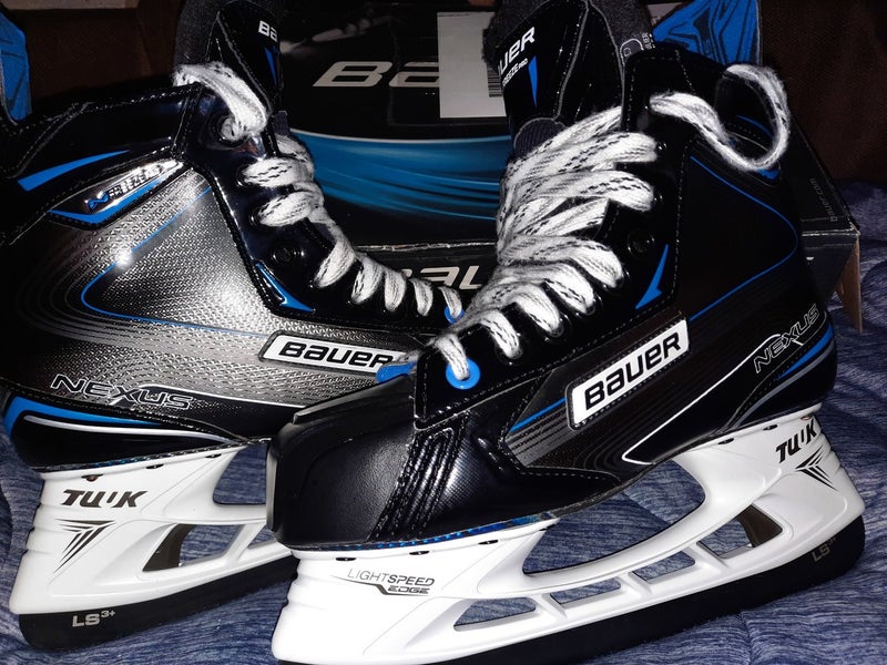 Senior 7D New Bauer Nexus Freeze Pro Hockey Skates Regular Width Pro Stock Size 7