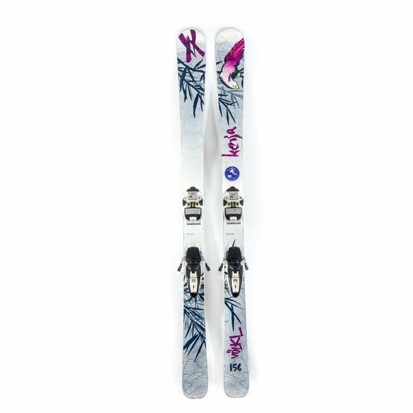 156cm Volkl Kenja 2012 All Mountain Skis with Marker Squire 11 Binding | USED