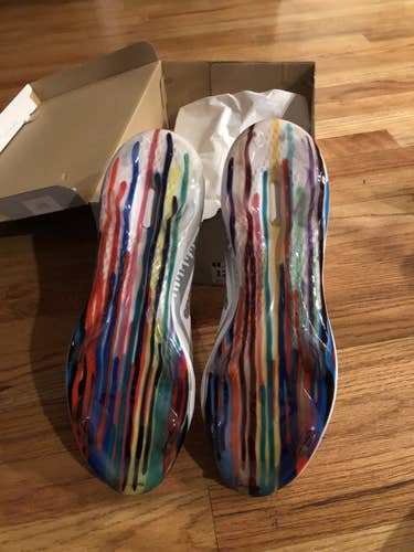 New! Men’s Icon 7 Dripped Out Adidas Baseball Molded Cleat - size 12.5