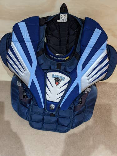 Used Senior Large Brian's Sub Zero 3 Goalie Chest Protector Pro Stock