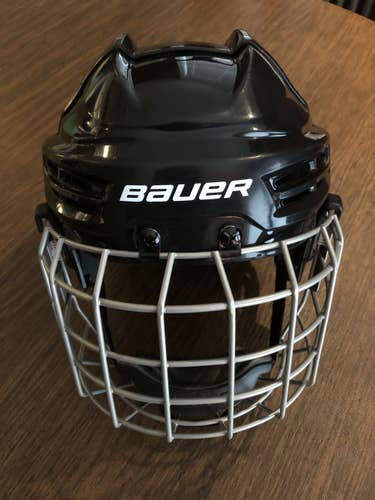 Black Used Small Bauer IMS 5.0 Helmet