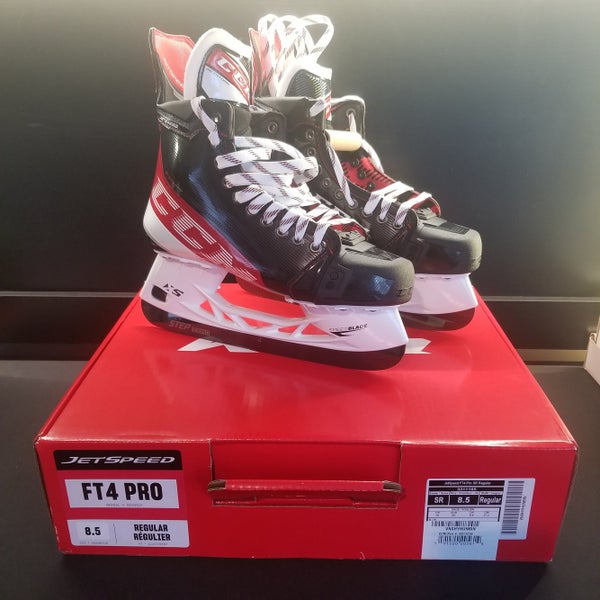 Senior New CCM JetSpeed FT4 Pro Hockey Skates Regular Width Size 8.5