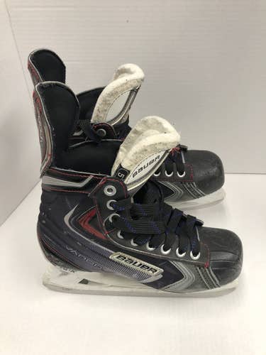 Junior Used Bauer Vapor X80 Hockey Skates Regular Width Size 5