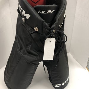 Black Junior Used Small CCM QLT 230 Hockey Pants