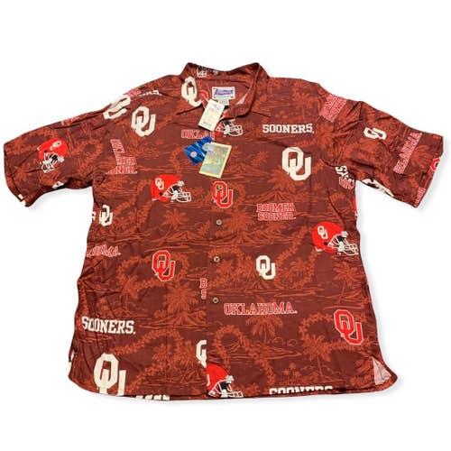Reyn Spooner NCAA Oklahoma University Hawaiian Shirt