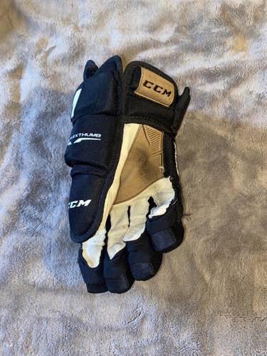 Black Senior CCM 14"  Tacks 4 Roll Pro Gloves