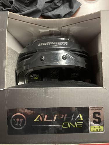 New Small Warrior Alpha One Pro Helmet