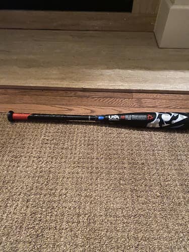 Used Kid Pitch (9YO-13YO) 2020 DeMarini Hybrid Voodoo Bat (-10) 19 oz 29"