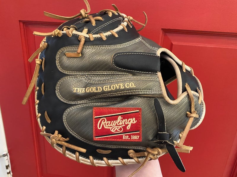 Rawlings HOH 34” PROCM41BCF Hyper Shell Catchers Mitt Heart of Hide
