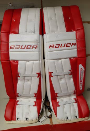 Used 36+1" Bauer Goalie Leg Pads