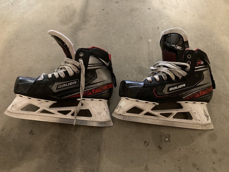 Used Bauer Extra Wide Width Size 6.5 Vapor x2.7 Goalie Skates