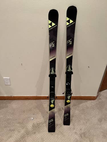 135 Fischer RC4 World Cup GS Skis With Bindings