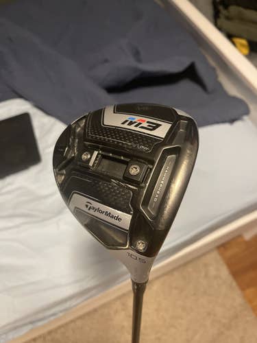 Men's Right Handed Stiff Flex 10.5 Loft Taylormade M3 Driver (w/ headcover)