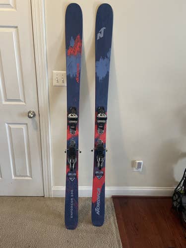 Nordica Enforcer 100 185, w/Marker Griffin Demo Bindings