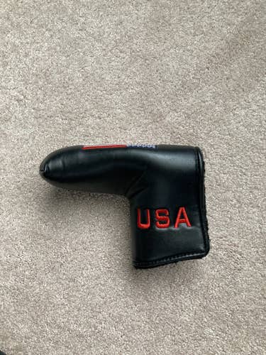 New “USA” Velcro Putter Headcover