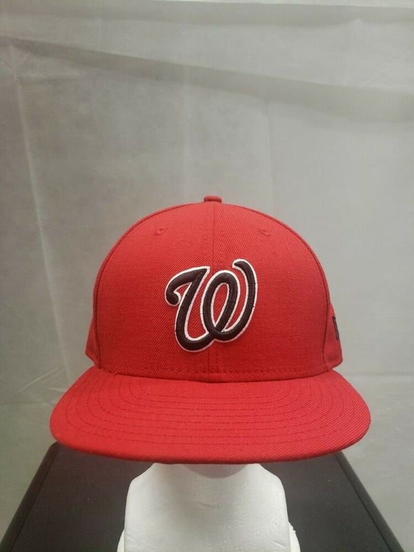 Vintage Washington Nationals New Era Fitted Hat 7 1/2 – Mass Vintage