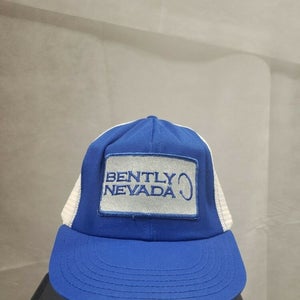Vintage Bently Nevada Mesh Trucker Snapback Patch Hat S/M