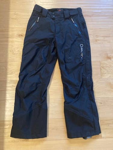 Black Unisex Youth Used Large Arctica Ski Pants