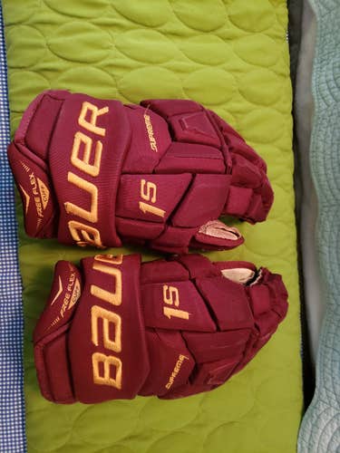Used Bauer Supreme 1S Gloves 13"