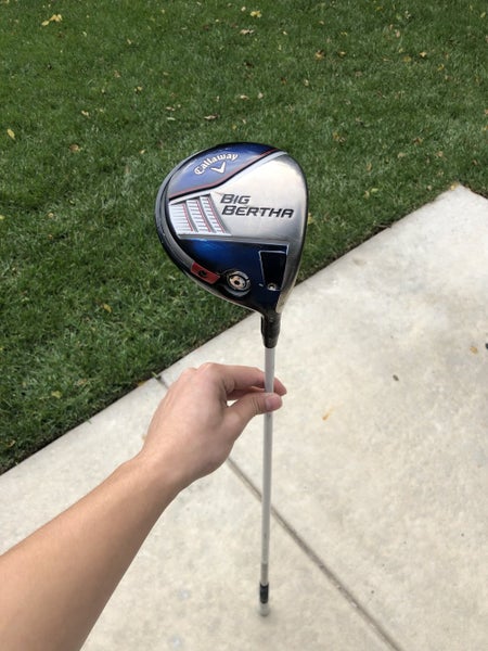 Used Men's Callaway Right Handed Big Bertha Driver Stiff Flex 9 Loft