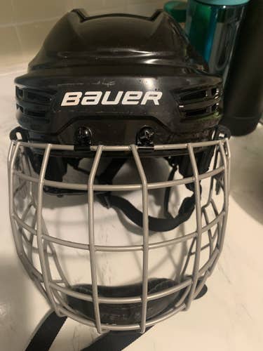 Black Used Medium Bauer  IMS 5.0 Helmet
